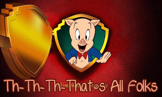Gif med Looney Toons "That's all folks'